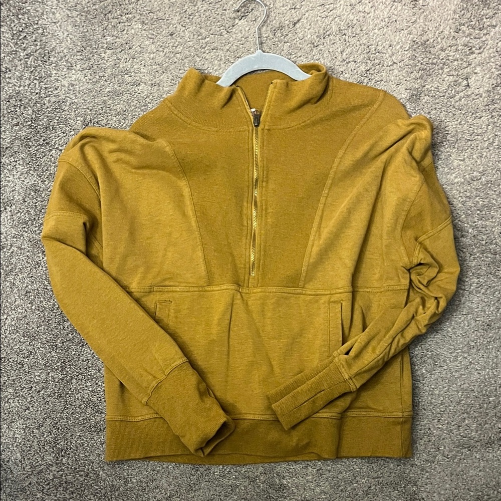 free People Half-Zip Pullover